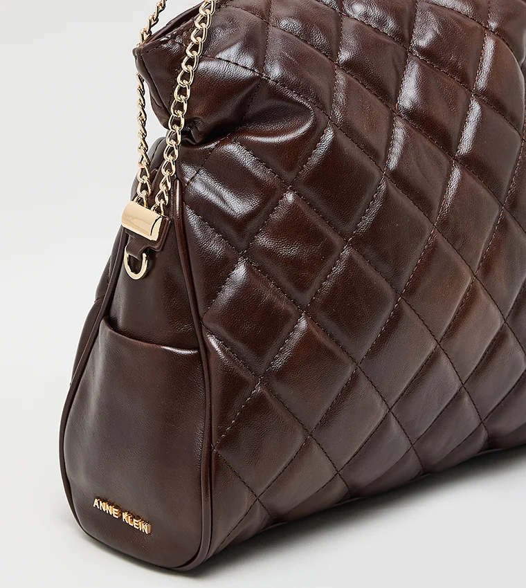 ANNE KLEIN  Anne Klein Quilted Chain Strap Tote Bag for Women | Best Price UAE